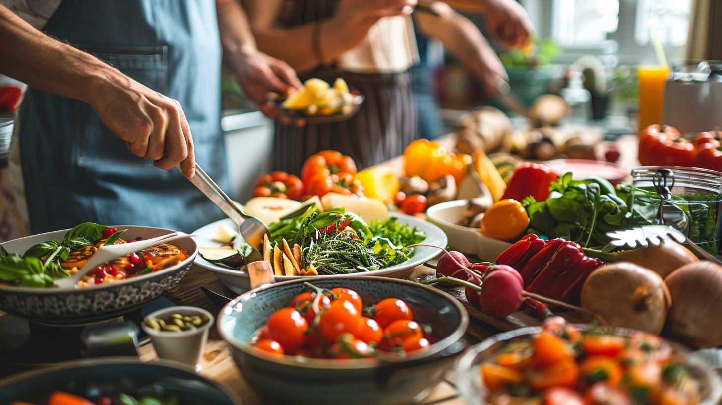 Група людей різного віку займається фітнесом